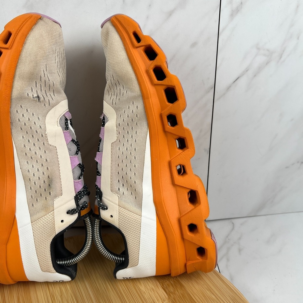 On Cloud Cloudmonster Womens Size 10 Fawn Turmeric Running Walk Shoes 61.98652 - Picture 7 of 15